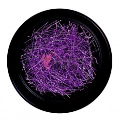 Fire din matase subtiri pentru decor unghii LSM03 Purple